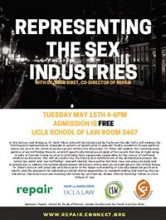 Representing the Sex Industries event flyer